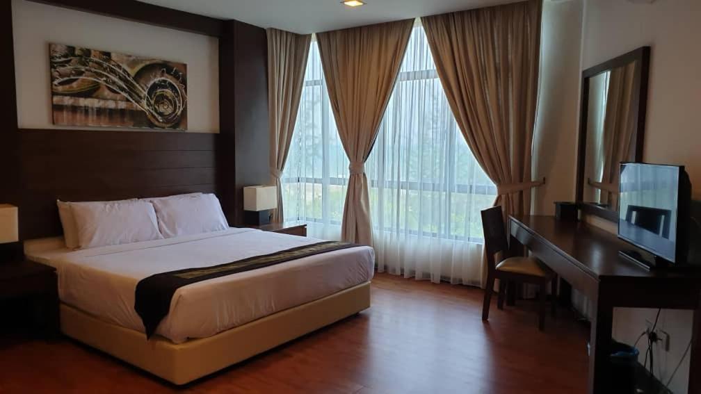 Samsuria Beach Apartment Resort Cherating Exterior foto